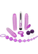Adam And Eve The Complete Lovers (7 Piece Kit) - Purple